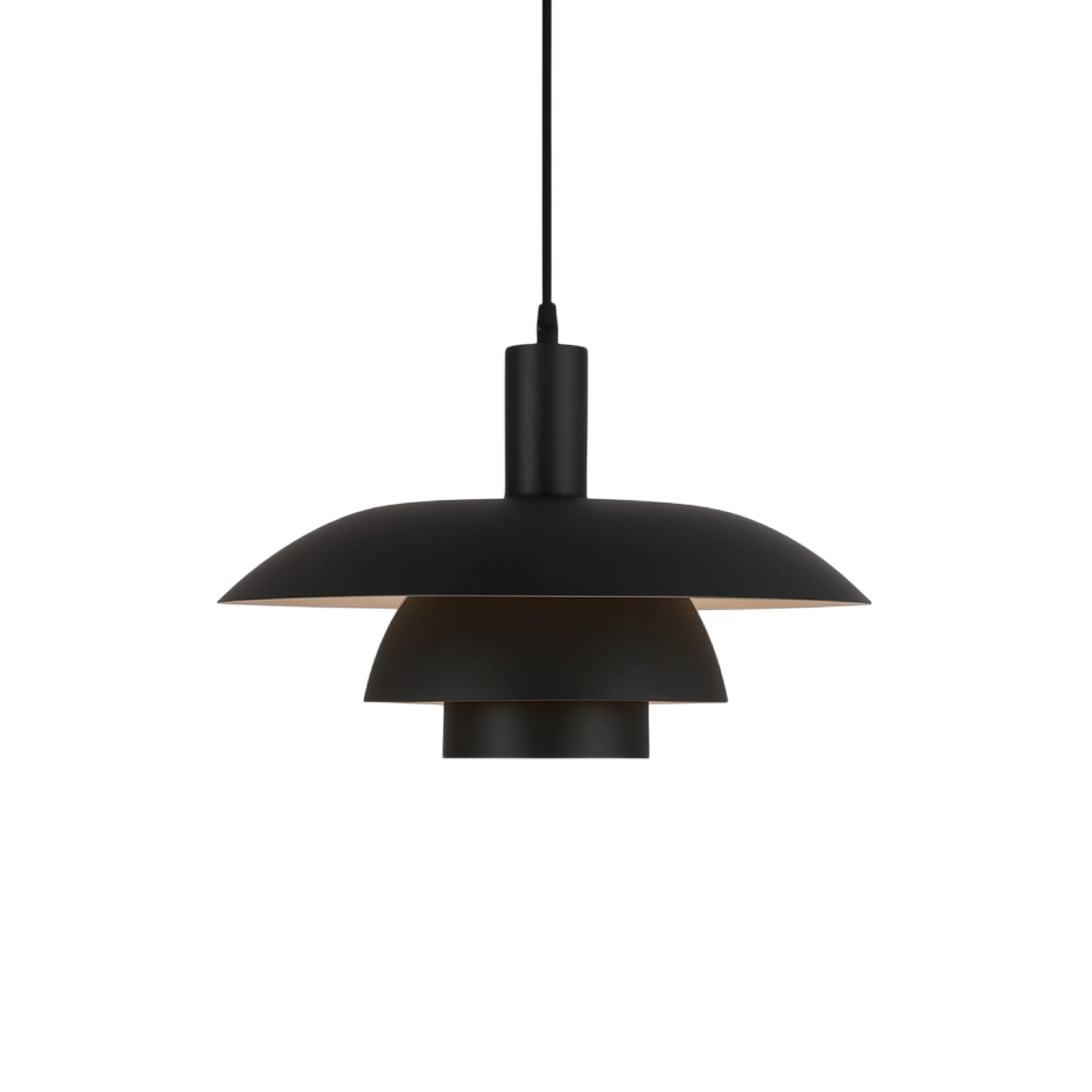 Danish-Style Nordic Pendant Light - Minimalist Dome Lamp - Image 39