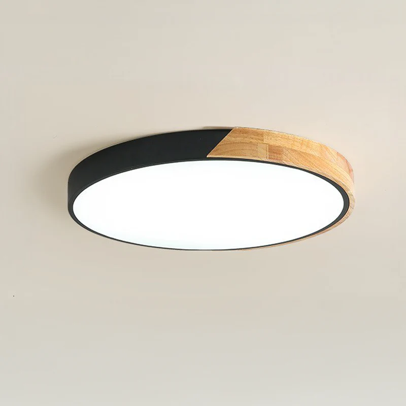 Scandinavian Wooden Ceiling Light - Minimalist Ceiling Lamp - Image 6